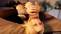 Watch: Blonde Giantess and Little Man Teaser - Adult Video