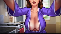 Watch Busty MILF Debbie in Summertime Saga 3D Game Part 01