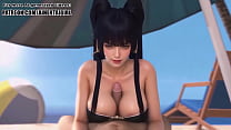 Nyotengu Cosplay Hentai Video: Dead or Alive Character in Adult Animation