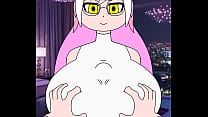 Watching My Girlfriend on Gachatuber - She's Super Sexy!