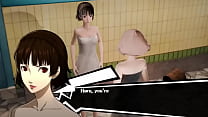 Joker invites Kawakami to the hot springs - A steamy encounter