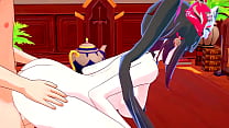 Watch Sparkle in a steamy HONKAI Star Rail hentai scene