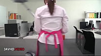 Watch Chihiro Akino's Hot Office Scene - Hardcore Blowjob and Creampie