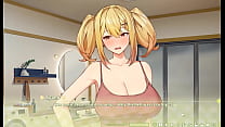 Summer Clover HAREM HENTAI GAME Ep.3 - Blonde Nun's Rough Blowjob Scene!