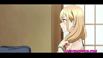 Blonde Teen & Friend Zoned Gamer Boy in Hentai Play | Uncensored