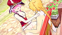 Watch Charlotte's Interview Turn Sexy in Genshin Impact Hentai