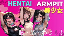 Watch: Young Women Show Off Sexy Armpits in Hentai (AI Generated)