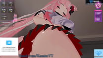 Watch Kanako, the Sexy Kitty Vtuber, in her Slutty Bikini!